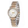 Casual Quartz Wristwatch Alloy Band Ladies Dress Watch Fashion Diamond Inlaid Watch  Women's