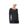 On Performance Lg Sleeve T-Shirt Women Tops Black 213.00241