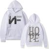 Kapuzenpullover mit Grafik „Rapper NF Hope Tracklist“