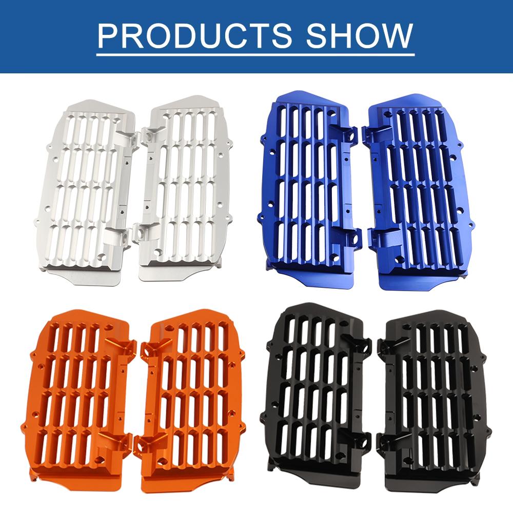 Motocross Radiator Grill Guard Protector Cover For KTM XC XCF XCW XCFW SX SXF EXC EXCF Six Day TPI 125 250 350 450 500 2017-2023