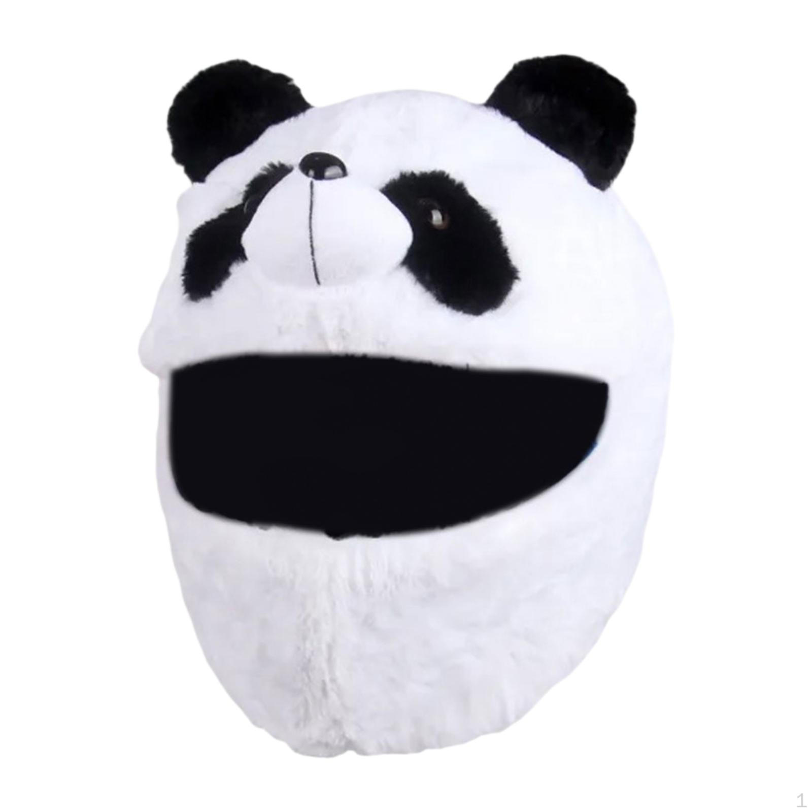 

Аксесуар для шолома у формі тварини Приваблива універсальна мотоциклетна шапка, яку легко встановити Panda