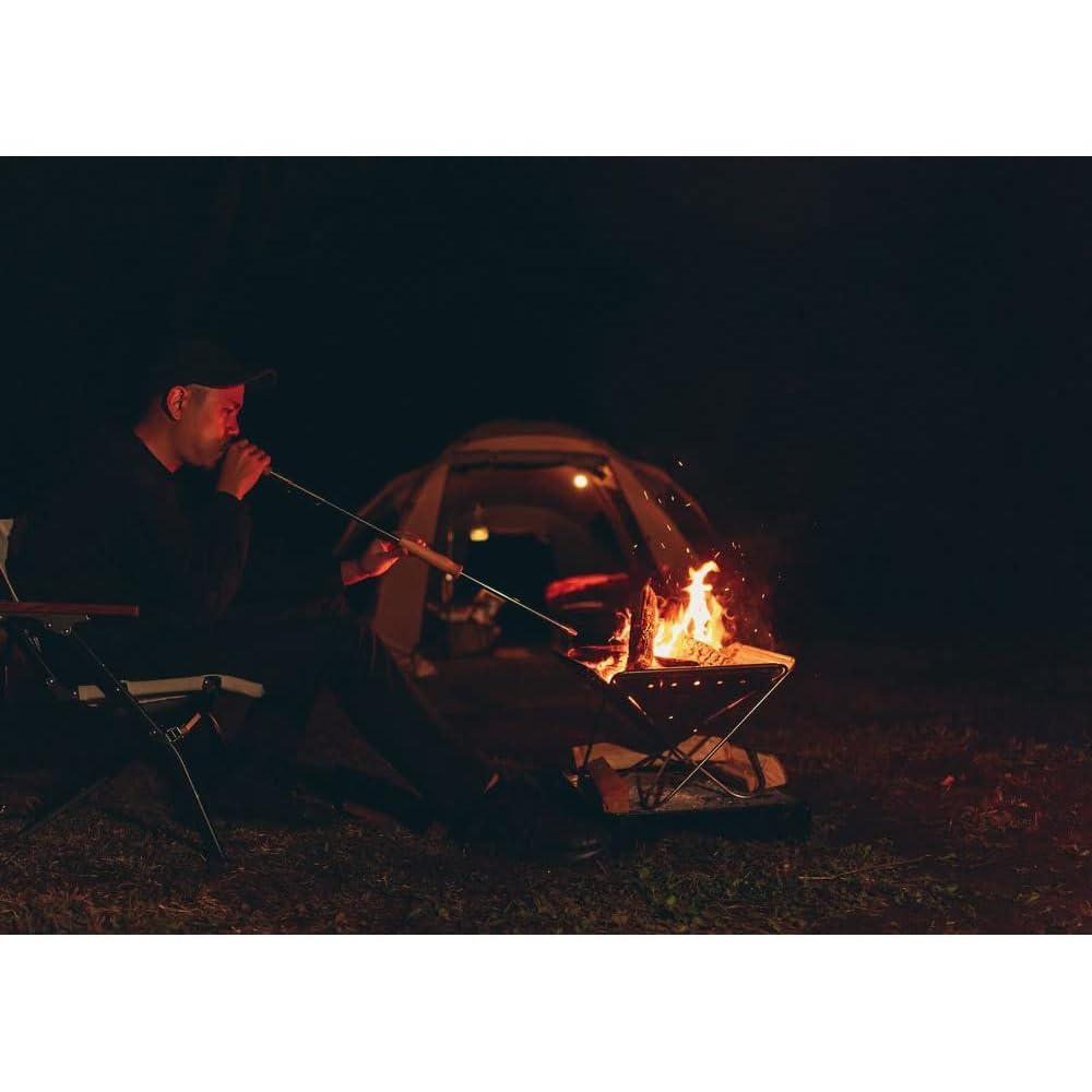 Fire Blower N-110 Portable Tool for Outdoor Cooking and BBQ, Lightweight and Durable Design