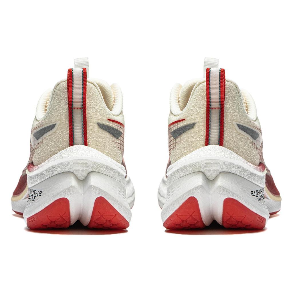 New LiNing Red Hare 7 Pro Cushioning Anti Slip And Wear Resistant Low Top Running Shoes Women's Ecru ARPU002-27