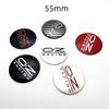 4pcs/lot 55mm OZ Racing Emblem Badge Car Styling Wheel Center Cover Sticker Carbon Fiber Hub Cap Decal For OZ M582