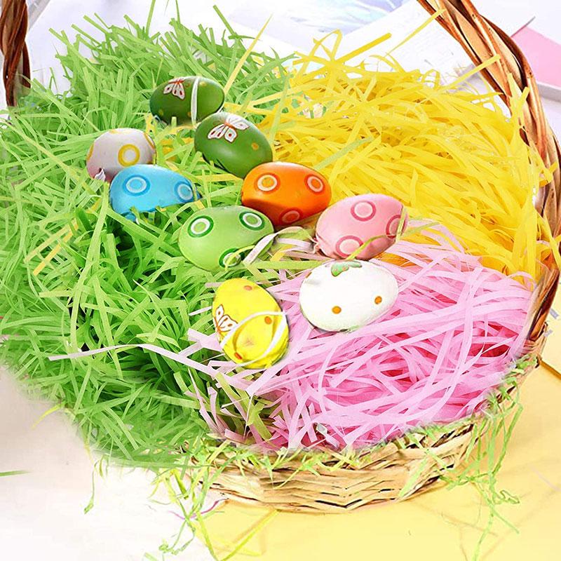 20 g bunte, geschredderte Knisterpapierstränge, geschreddertes Knisterkonfetti, DIY-Geschenkbox-Füllung, Party-, Hochzeits- und Weihnachtsdekor