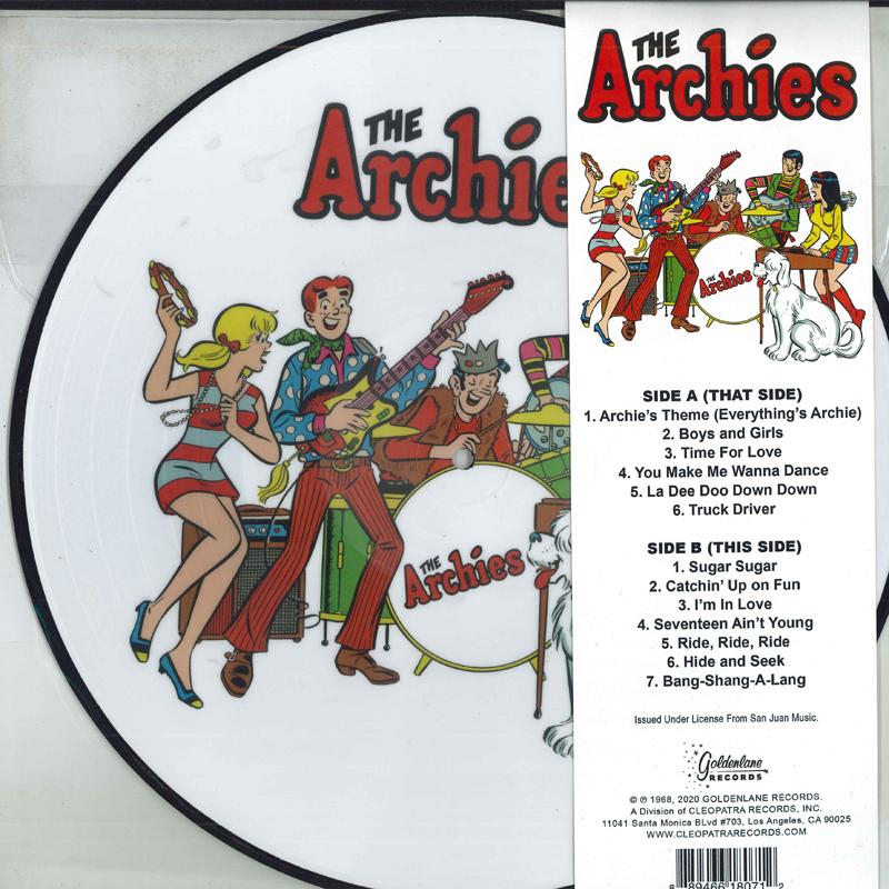 

LP Record ARCHIES - The Archies CLO1807 Goldenlane Reco 2020 US Rock
