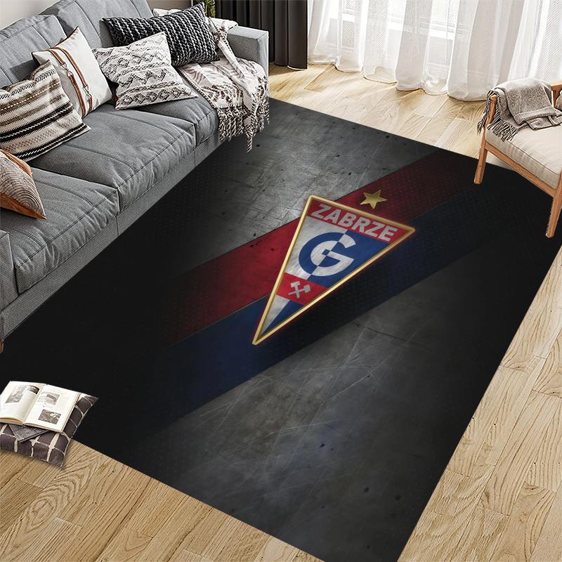 Gornik Zabrze Home Sofa Decoration for Living Room & Bedroom, Non‑Slip Play Flannel Floor Mat for Game Room