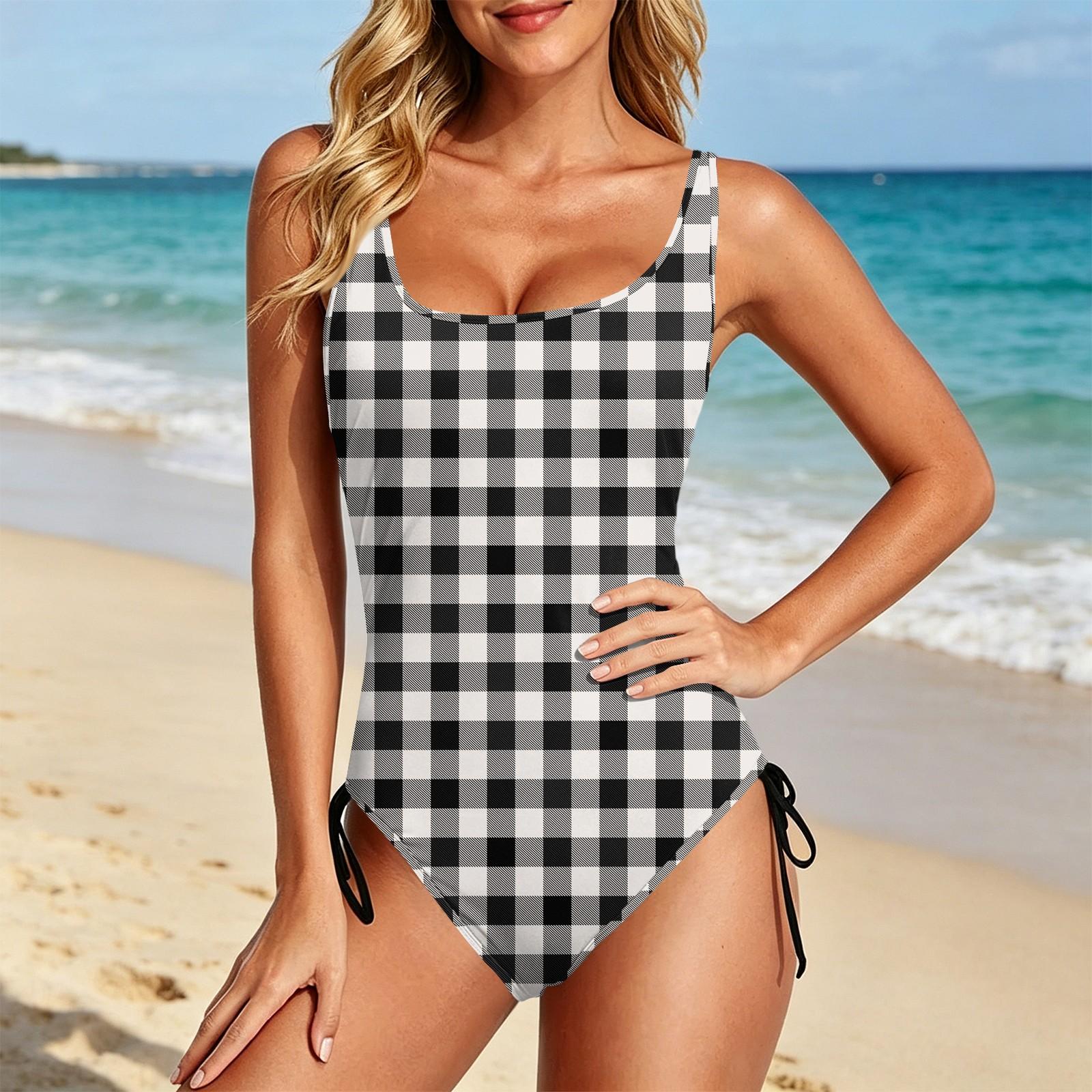 

Women s Printed Bikini Swimsuit Sport Swimsuit M чорний
