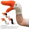 Unisex Knitted Swan Gloves Cold-Proof Creative Knitting Gloves Full Finger Animal Warm Mittens for Children Adult