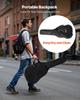 41 in Cutway Acoustic Guitar Beginner Bundle with Gig Bag for Adult Black