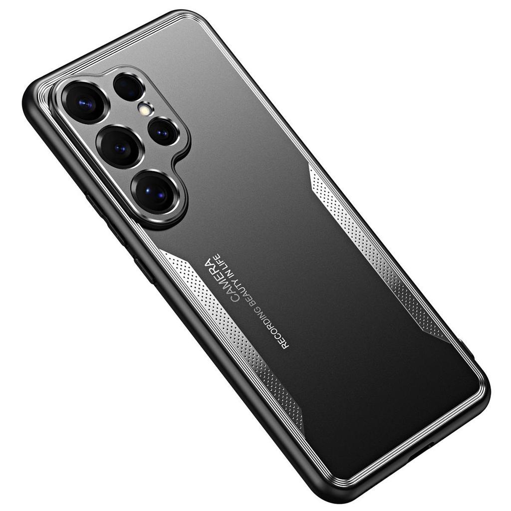 Samsung S26U Aluminum Alloy Frosted Metal Full Coverage Anti-Fall Phone Case