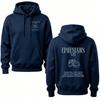 Matching Couple Hooded Ephesians 5:25 Bible Verse Wedding Ring Graphic Hooded Sweatshirt Christian Religious Marriage Lover Gift