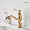 Brass Basin Faucets Europe Style Bathroom Sink Tap Washbasin Faucet Rotation Single Lever Hot Cold Water Basin Mixer Tap