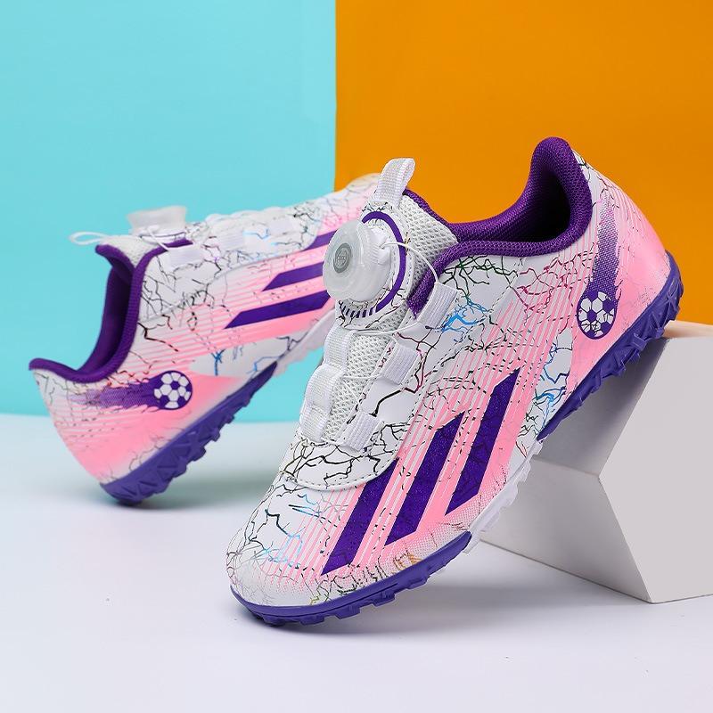 Football Shoes Men's Children's Student Rotating Button Football Shoes Broken Nails Training Shoes Football Children's Football Shoes