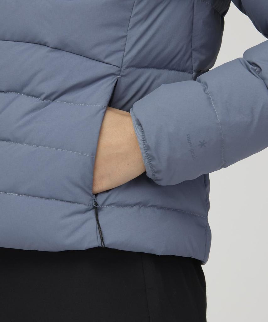 Snow Peak Middler Down Collarless Jacket Down Jacket Light Brown 3 W's Women's