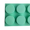 Cake Mold Food Grade Easy Release Reusable 6 Cavity Column Ice-cream Jelly Pudding Soap Mould Kitchen Tools