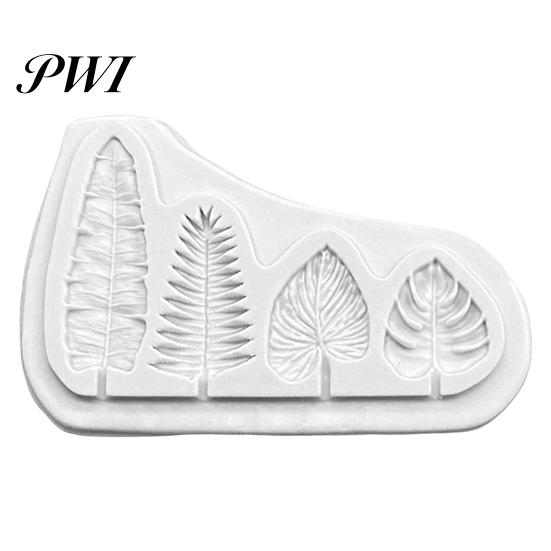 Fondant Mold Dessert Food Grade Heat-Resistant Silicone 3D DIY Leaf-Shaped Cake Decoration Kitchen Supplies Chocolate