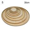New Arrival Fruit Bread Basket Fruit Bread Basket Weaving Bamboo Sieve DIY Decorative Storage Trays Raft Round Dustpan