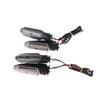 2Pcs Mini Amber Flashing Light Motorcycle Led Turn Signal Lights 8Mm Blinker Turn Signal Lamp 12V Moto Indicator Accessories