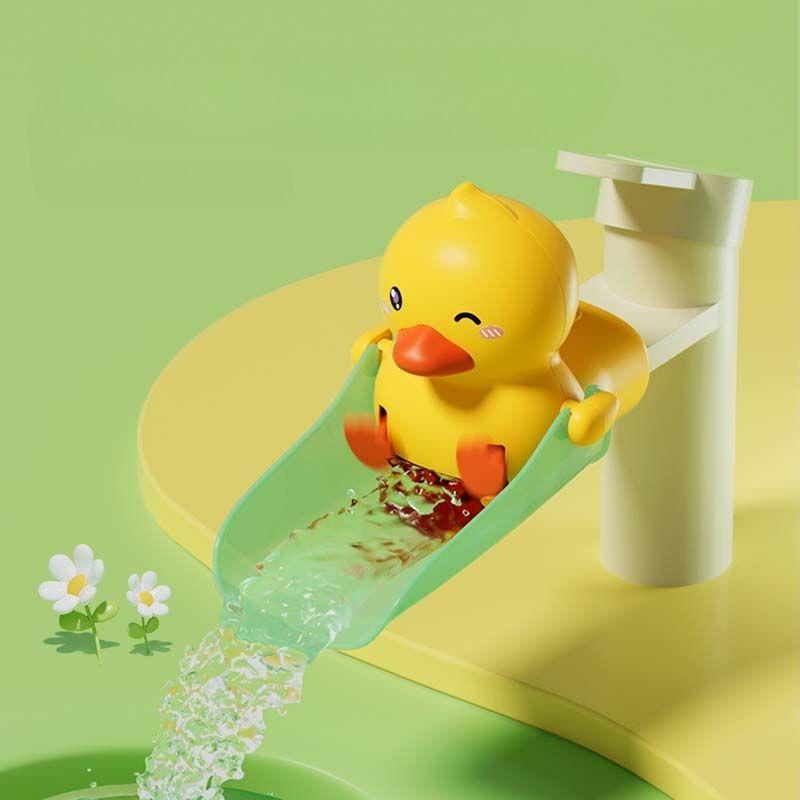 Cartoon Cute Duck Faucet Extender For Children's Gifts Splash-proof Tongue Children's Hand Washing Faucet Furniture Decoration