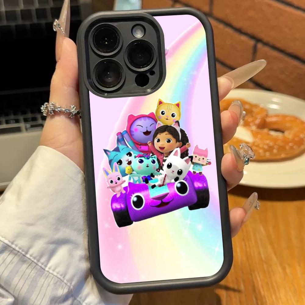

Cute G-Gabbys D-Dollhouse Phone Case For iPhone 11 12 13 14 15 16 17 Pro Max Shockproof Soft TPU Back Cover iPhone 13 pro