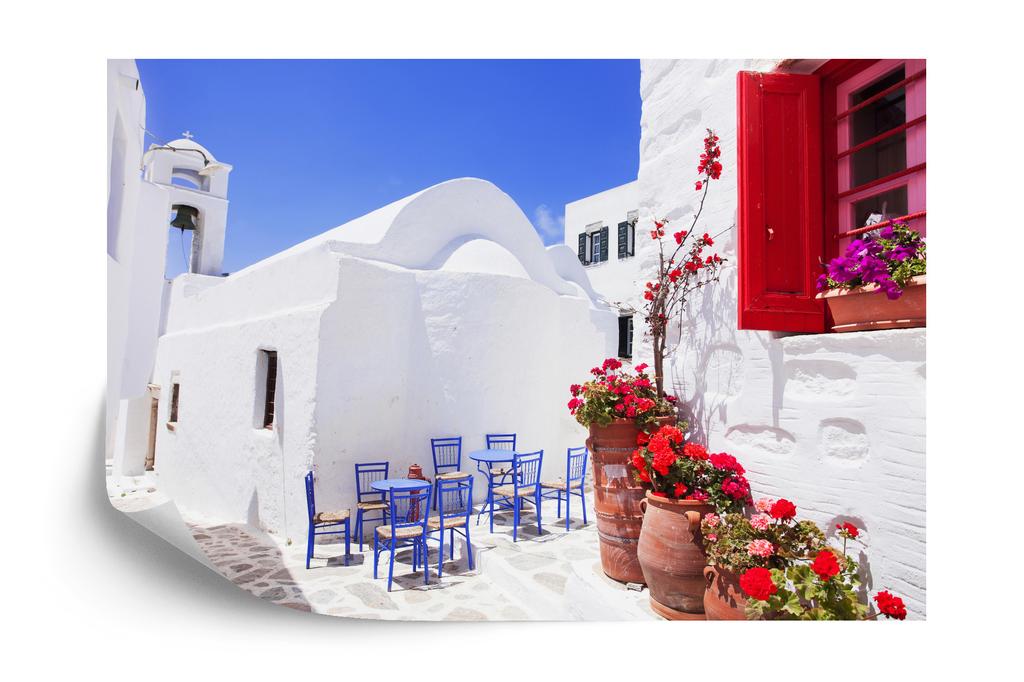 Photomural Greek Street Non-Woven 368x254