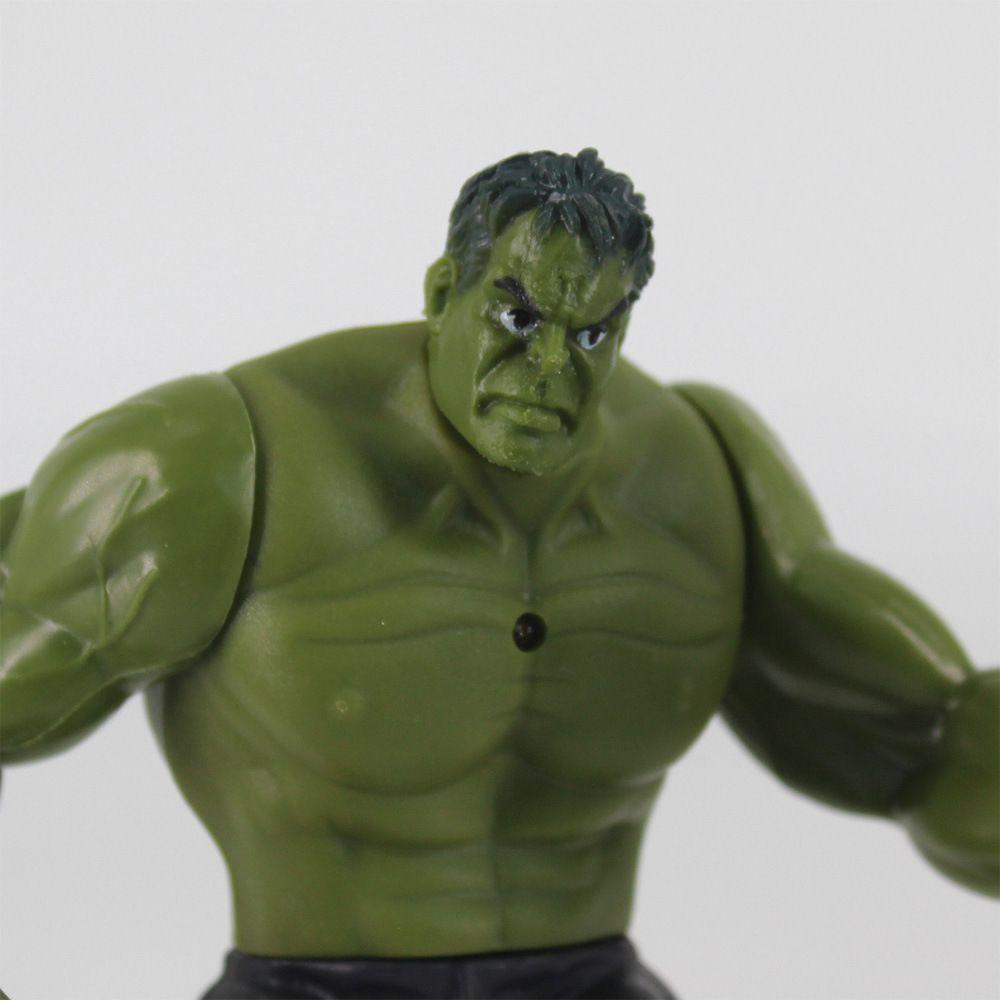 Figuras de Acción LED Vibrantes y Duraderas Vengadores Infinity War Muñeco Capitán de 16 cm Para Niños