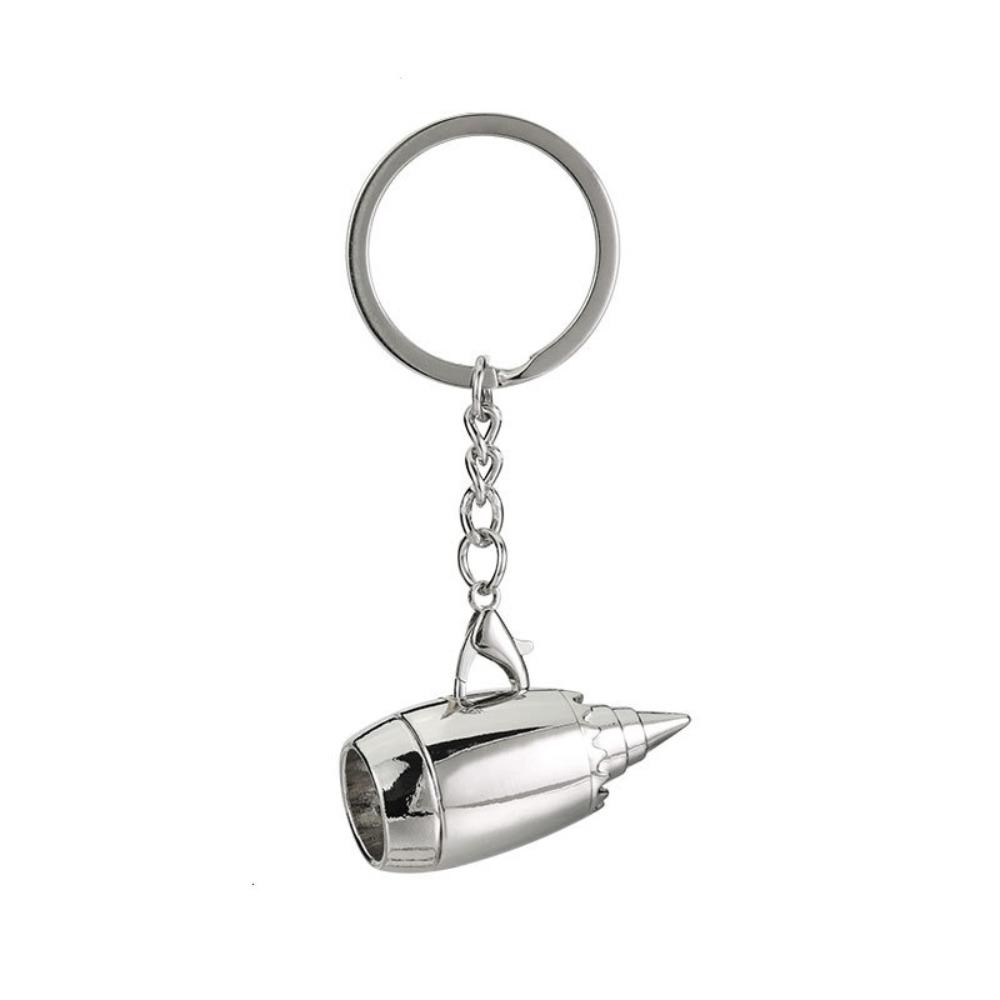 

Bag Decorative Plane Engine Key Rings Zinc Zinc Zinc Alloy Mini Jet Engine Backpack