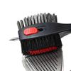 Golfs Club Cleaning Brush and Grooves Cleaner with Retractable Hook, Ergonomic Golfs Brush Easily Attaches To Golfs Bag