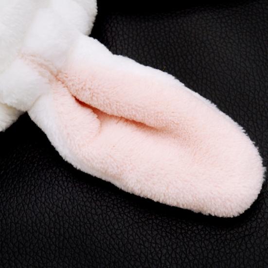 Lovely Women Girls Rabbit Ears Hair Band Shower Facial Cleaning Makeup Headband