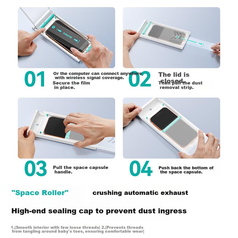 ShanZe iPhone 17 Pro Max Tempered Glass Screen Protector Full Coverage Anti-Fall AR 3D Heat Bend Ultra-Low Reflectivity <0.6%