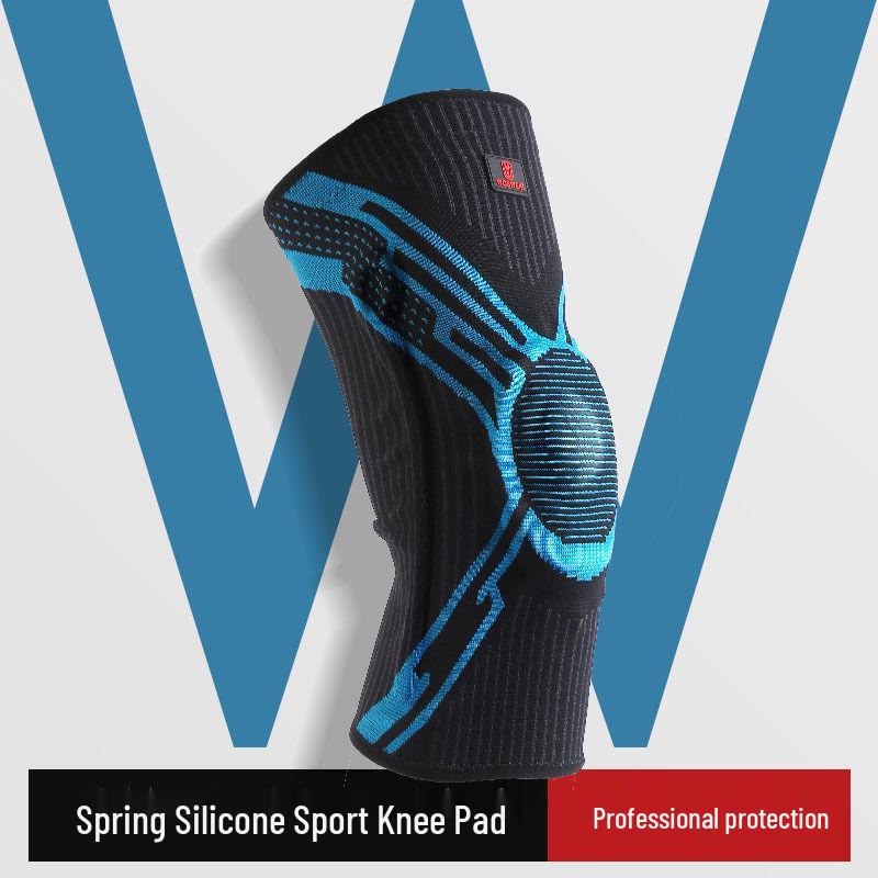 

Профессиональные нескользящие летние спортивные наколенники для скакалки, бега и баскетбола - Унисекс, легкие, усиленная защита из нейлона L (100-130 lbs recommended)