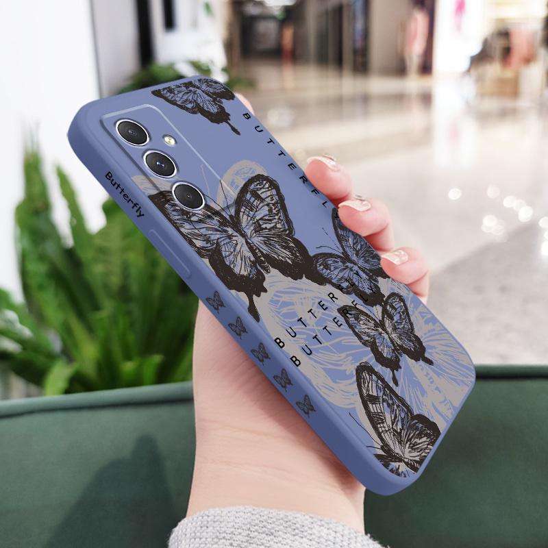 

Oriental Butterfly Phone Case For Samsung Galaxy A55 A35 A25 A15 A26 A36 A56 A05 A05S A54 A34 A24 A14 A04 A04S A04E 4G 5G Cover Samsung A54 5G