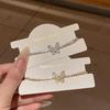 Zircon Butterfly Pull-Out Bracelet: Elegant Retro Bangle, Light Luxury Fashion Jewelry