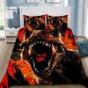 Cartoon Dinosaur Park World Duvet Cover Pillowcase Bedding Set Adult Boys Girls Bedroom Decoration Children Single Double S