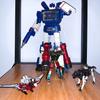 Deformation Robot Soundwave RP46 With Laserbeak Ravage Rumble Transformation Toys  Action Figure