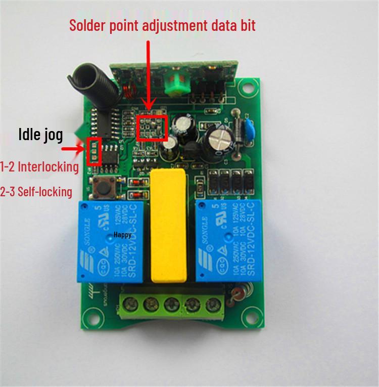 220V Remote Control Switch for Motor Direction & Roller Shutter Control