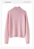 Women's Casual Half-Zip Lapel Cashmere Sweater - Warm, Loose, Versatile Winter Knit