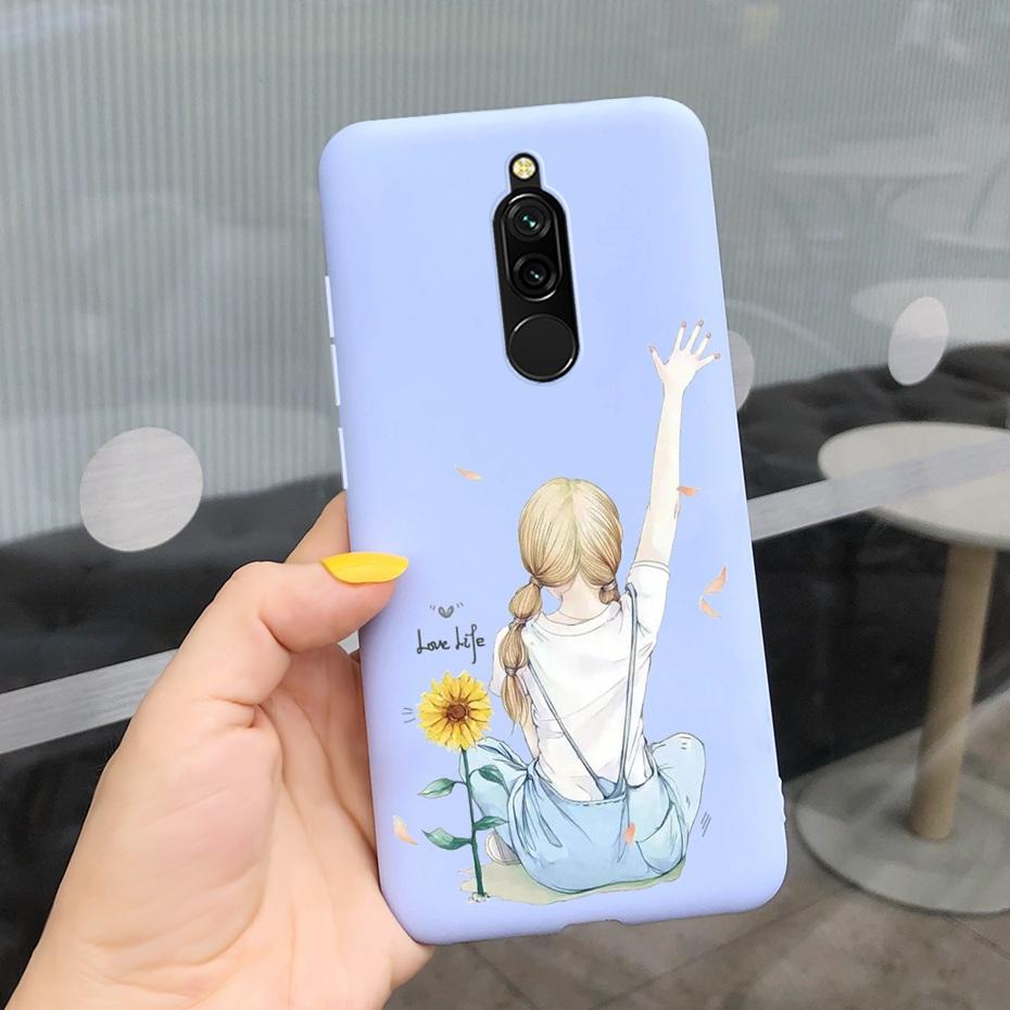 For Xiaomi Redmi 8 Case Redmi 8A Pro Fashion Pattern Jelly Silicone Phone Cases For Redmi8 8 A Pro Soft TPU Back Cover