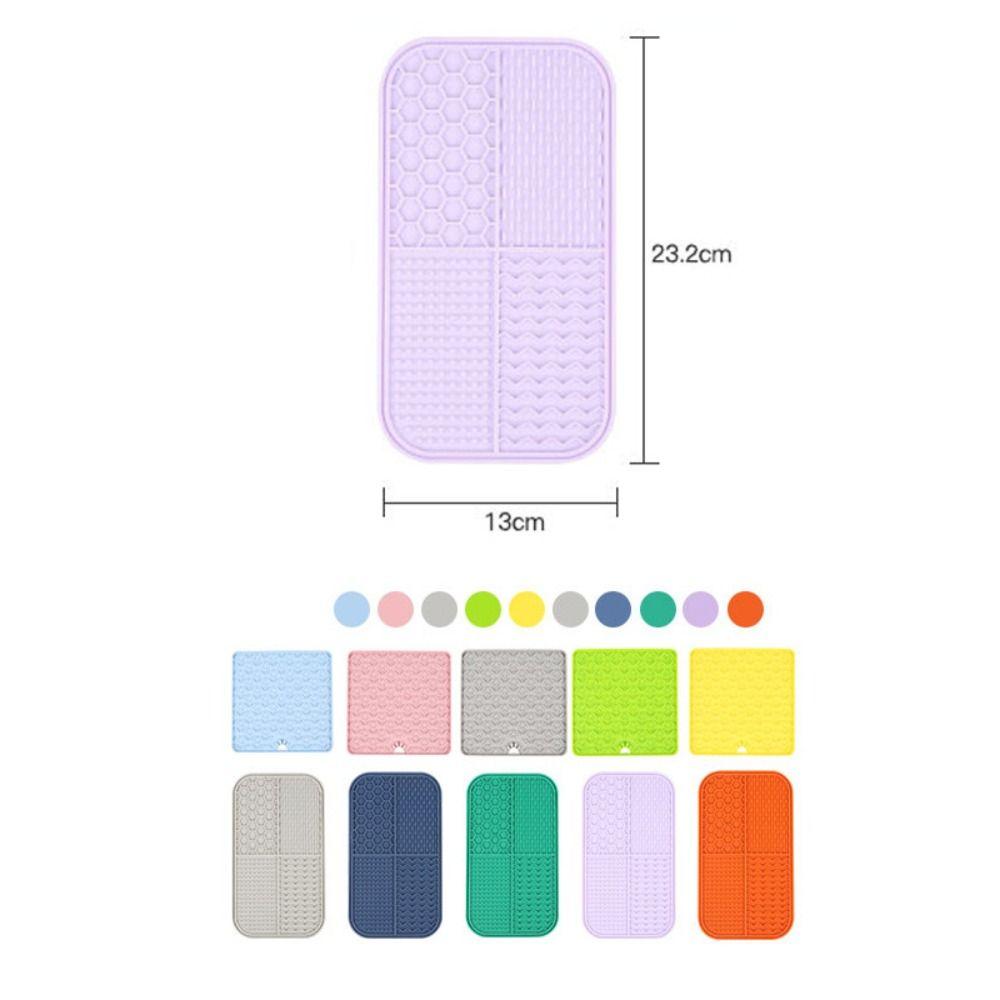 Yeme Evcil Hayvan Servis Altlığı Yalama Evcil Hayvan Mama Pedi Yeni Yavaş Besleme Mat Kedi Köpek