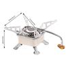 Faltbarer Camping Winddichter Gaskocher Outdoor Kocher Ultraleichter Brennkocher