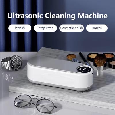 Ultrasonic Cleaner Wireless Glasses Cleaning Machine Eyewear Watch Jewelry Braces Cleaner Vibration Cleaning Box Removing Stains
