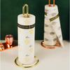 Gentillesse Küchenpapierhalter, Rollenständer, Gold, Toilettenpapierhalter, Freistehende Aufbewahrung