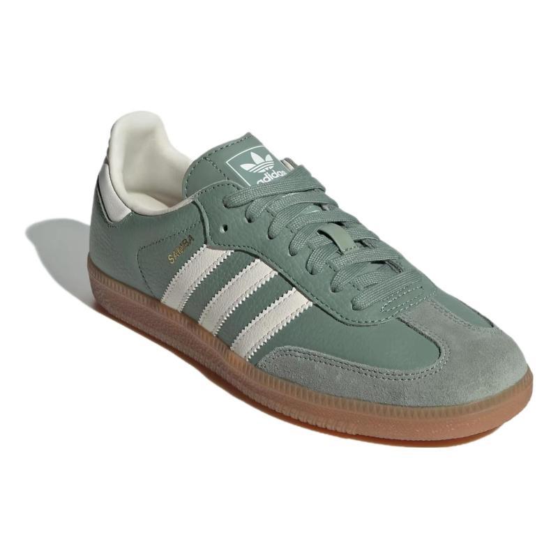 Adidas Samba OG Silver Green Women's Sneakers IE7011