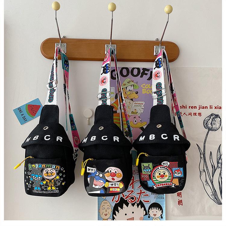 New Children and Girls Parent-child Bag Fashion Cartoon Cute Cartoon Printed Breast Bag Travel Play Portable Bag