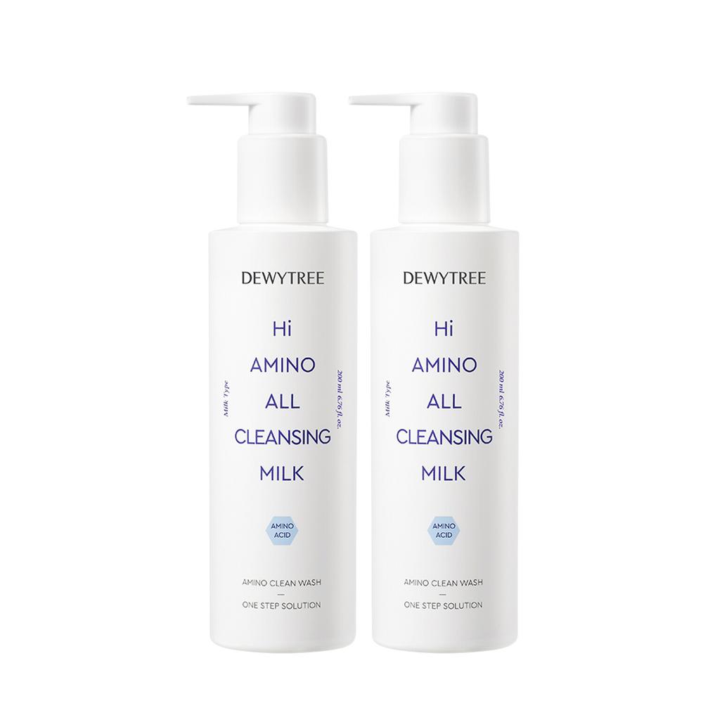 Dewytree Hi Amino All Cleansing Milk 1+1 Special Set (200mL+200mL)