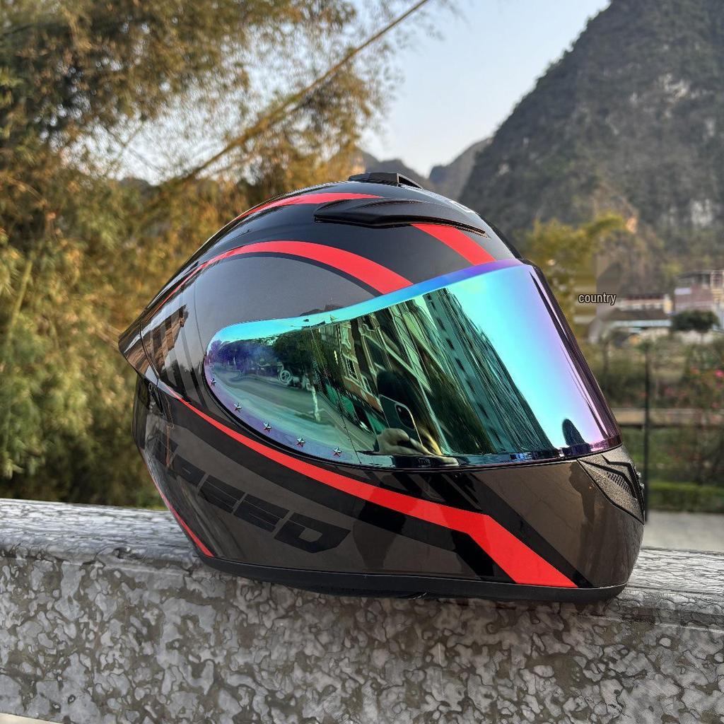 3C Certified Bluetooth All-Season Windproof Full Face Motorcycle/Scooter Helmet for Couples