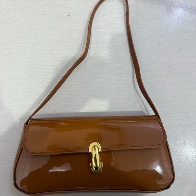 Women's vintage underarm bag hand-held small square bag