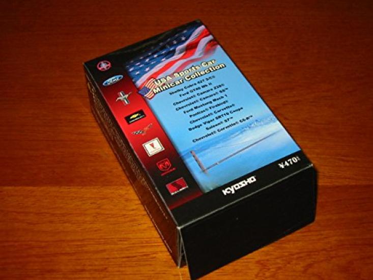 Kyosho USA Sports Car Miniature Car Collection 1 Chevrolet Camaro Z28 Blue Metallic 1/64