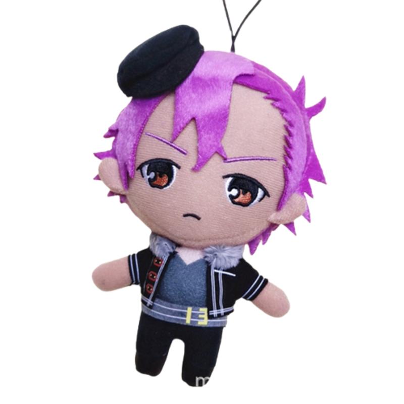 

Плюшевая игрушка Stars Ensemble Рей Рицу Подвески Мягкая кукла Коллекционные предметы Детский подарок Purple Hair
